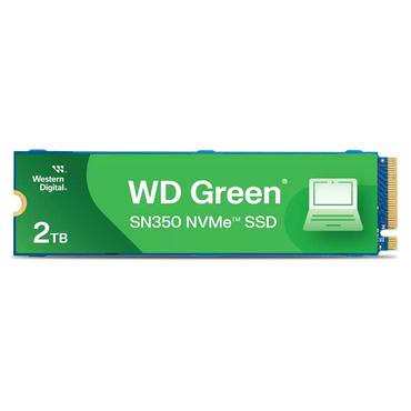 WD Green SN350 NVMe SSD Solid state-drev WDS200T3G0C 2TB M.2 PCI Express 3.0 x4 (NVMe)