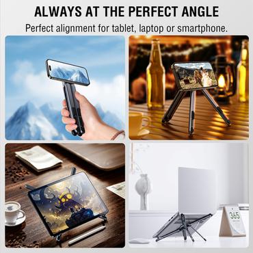 4smarts 541706 holder Aktiv holder Bærbar, Mobiltelefon/Smartphone, Tablet/UMPC Grå