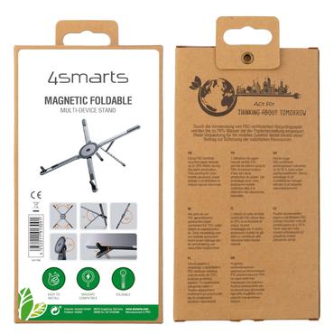 4smarts 541706 holder Aktiv holder Bærbar, Mobiltelefon/Smartphone, Tablet/UMPC Grå