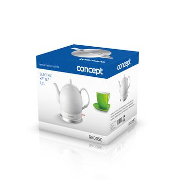 Concept RK0050 elkedel 1,2 L 1000 W Hvid