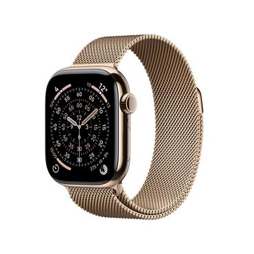 Apple Watch Series 11 OLED 42 mm Digital 374 x 446 pixel Berøringsskærm 5G Titanium Wi-Fi GPS (satellit)