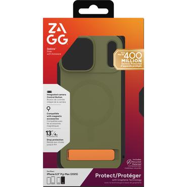 ZAGG Sedona Snap Kickstand mobiltelefon etui 17,5 cm (6.9") Cover Gr&oslash;n