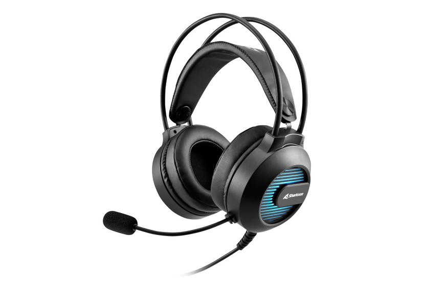 Sharkoon SGH20 Headset Ledningsført Håndholdt Spil Sort