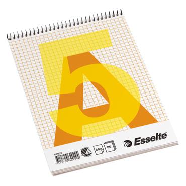 Esselte - spiralblok - A5 - 80 ark