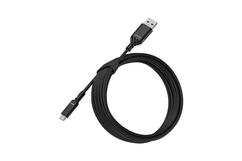 OtterBox Standard - USB-kabel - mikro-USB typ B till USB - 3 m