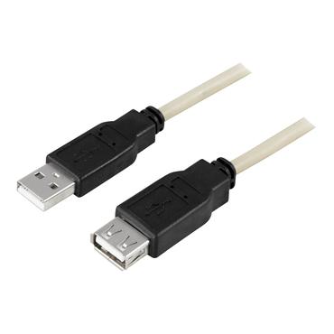 DELTACO USB 2.0 forlængerkabel