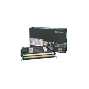Lexmark - svart - original - tonerkassett