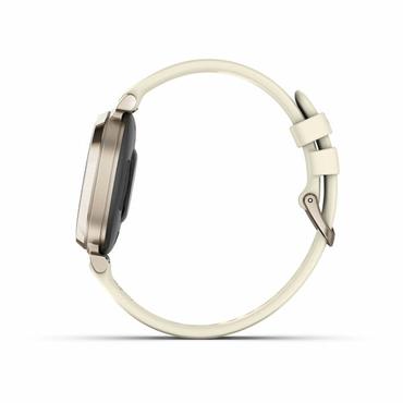 Garmin Lily 2 - cream gold - smart klocka med band - coconut