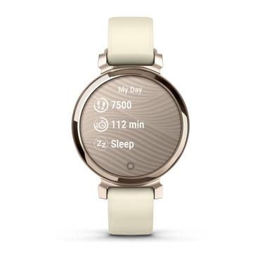 Garmin Lily 2 - cream gold - smart klocka med band - coconut