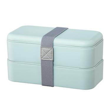 1x2 Hama Lunchbox stapelb. 500ml auslaufsicher, pastellbl. 181595