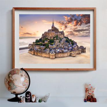 1500 pcs. CB HQC The Mont Saint-Michel Ris