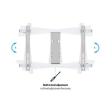Multibrackets M LED Wallmount Series monteringssats - fullständig rörelse - för LCD-display - svart