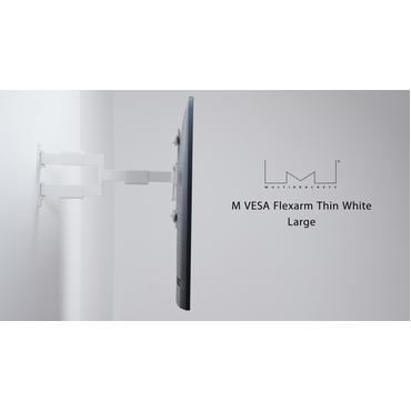 Multibrackets M LED Wallmount Series monteringssats - fullständig rörelse - för LCD-display - svart