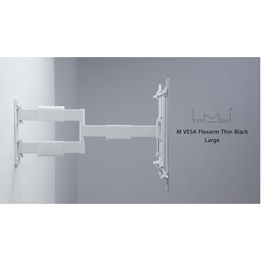Multibrackets M LED Wallmount Series monteringssats - fullständig rörelse - för LCD-display - svart