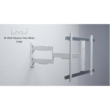 Multibrackets M LED Wallmount Series monteringssats - fullständig rörelse - för LCD-display - svart