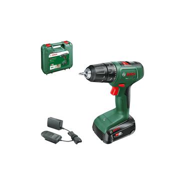 Bosch EasyDrill 18V-40 - borr/drivare - sladdl&ouml;s - 2 hastigheter laddare medf&ouml;ljer