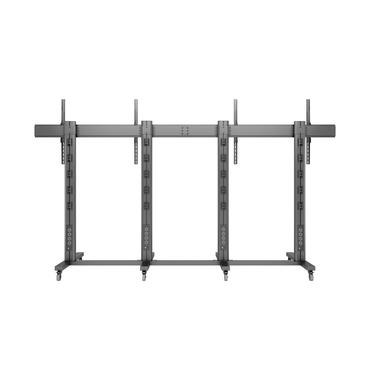 Multibrackets M Public Display Stand 210 Dual Screen stativ - for 2 flade paneler/videokonferencesystem - sort