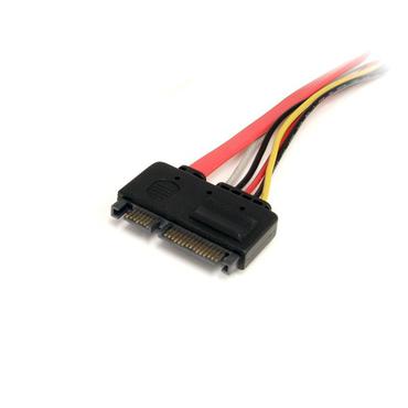 StarTech.com 12in 22 Pin SATA Power and Data Extension Cable - 1ft SATA data power Extension - 12 inch SATA Extension - SATA-f&ouml;rl&auml;ngningskabel - 30.5 cm