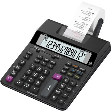 Casio HR-200RCE regnemaskine Desktop Udskrivning Sort