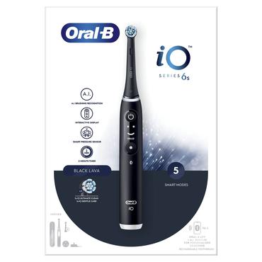 Oral-B iO 6 Voksen Vibrerende tandbørste Sort