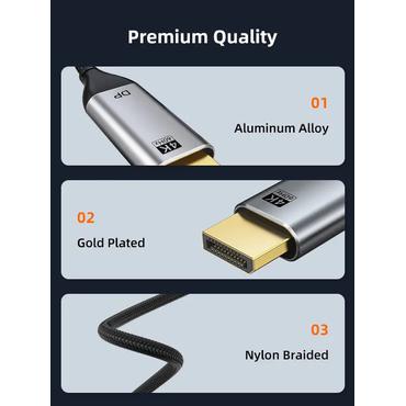 Cabletime USB-C kabel, 1,8m,