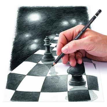 Staedtler Mars Lumograph black Flere 6 stk