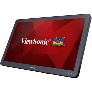 Viewsonic TD2430 computerskærm 59,9 cm (23.6") 1920 x 1080 pixel Fuld HD LCD Berøringsskærm Multibruger Sort