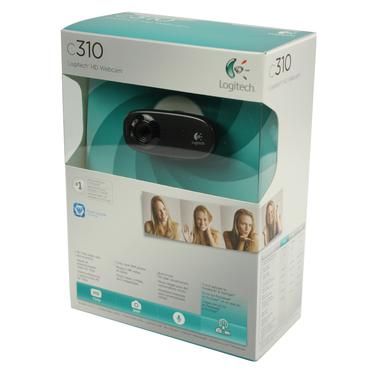 Logitech HD Webcam C310 - Webcam - farve - 1280 x 720 - audio - USB 2.0