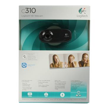 Logitech HD Webcam C310 - Webcam - farve - 1280 x 720 - audio - USB 2.0