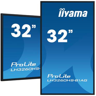 iiyama ProLite LH3260HS-B1AG 32" Klass (31.5" visbar) LED-bakgrundsbelyst LCD-skärm