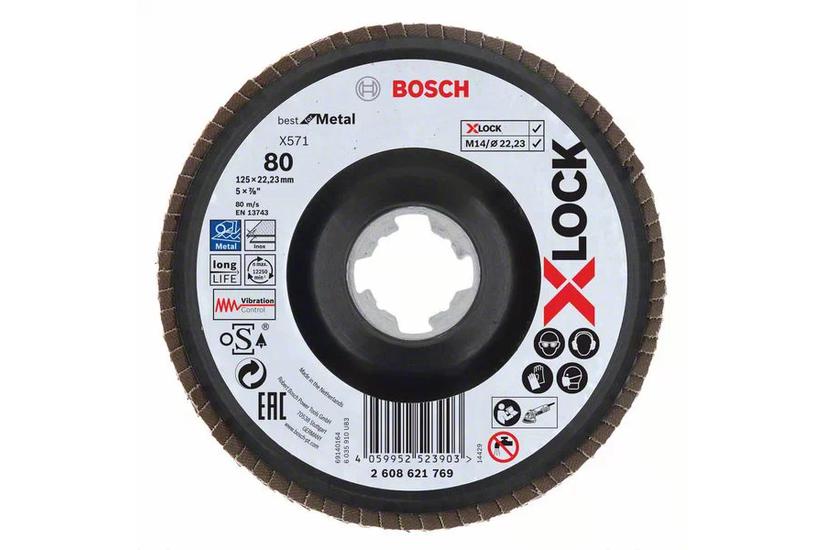 Bosch Best for Metal X571 - flapdisk - for metal