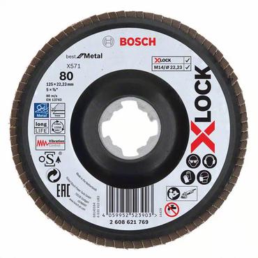 Bosch Best for Metal X571 - flapdisk - for metal