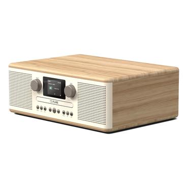 Pure Classic C-D6 Digitalradio White/Oak EU/UK