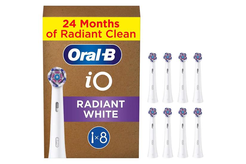 Oral-B iO Strahlendes Weiss 8er (weiß, Für eine aufhellende Reinigung)
