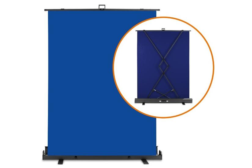 Walimex 23164 foto baggrund Stof Monokromatisk Bl&aring;