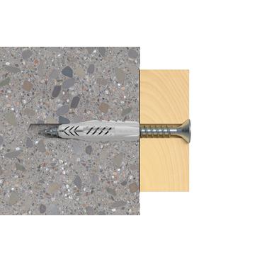 Fischer 62762 skrueanker og vægudtag 50 stk