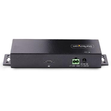 StarTech.com 7-Port Industrial USB Hub 10Gbps Hub, Metal, Mountable, TAA - hub - industriel - 7 porte - monterbar på stativ - TAA-kompatibel