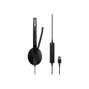 Sennheiser Headset - Kabel - Öronhuvudband, dubbelvägs - Dynamisk, neodymmagnethögtalare