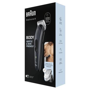 Braun BodyGroomer 3 BG3340 Sort, Gr&aring;