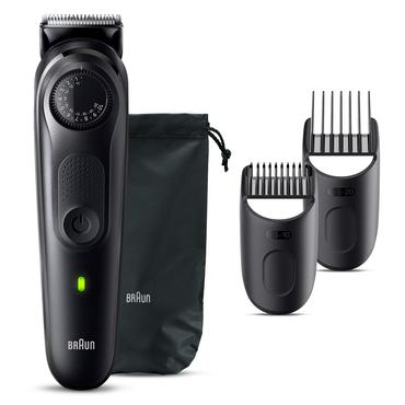 Braun BeardTrimmer 5 BT5430 sk&aelig;g trimmer Batteri 40 2 cm V&aring;d og t&oslash;r Sort