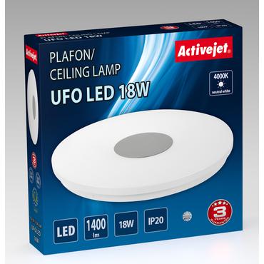 Activejet AJE-UFO 18W loftbelysning Ikke-udskiftelig pære(r) LED G