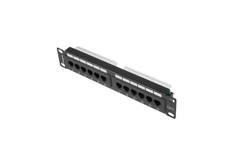 Lanberg PPU6-9012-B - patch-panel - 1U - 10"