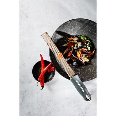 Microplane Premium Classic Zester-Reibe anthrazit
