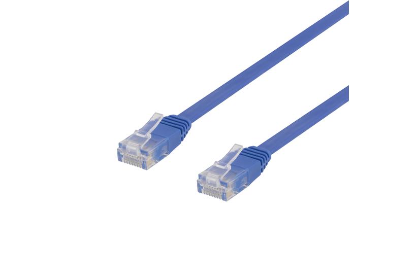 DELTACO patch-kabel - 3 m - bl&aring;