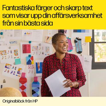 HP 963XL Original Ink-blækpatron med høj kapacitet, sort