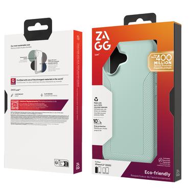ZAGG Luxe Snap mobiltelefon etui 16 cm (6.3") Cover Mintfarve