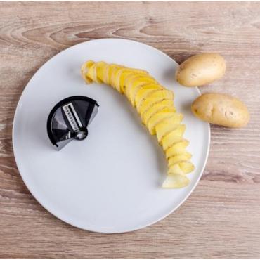 Rommelsbacher EGS 80 Gnudel - elektrisk spiralskärare - svart / rostfritt stål