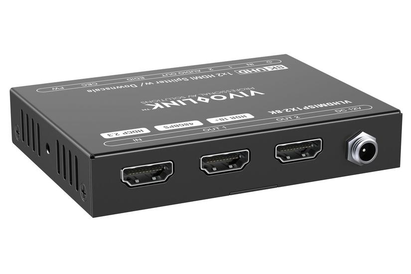 HDMI splitter 1x2, 8K@60Hz