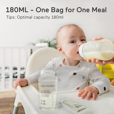 Momcozy MS005-NA00NB tilbehør til amning 120 stk Opbevaringspose til modermælk