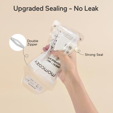 Momcozy MS005-NA00NB tilbehør til amning 120 stk Opbevaringspose til modermælk